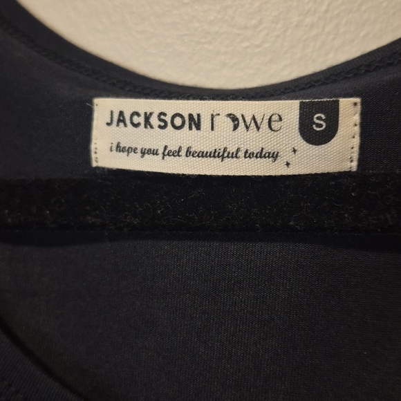 NWT Jackson Rowe Black Long Sleeve Lightweight Top – S - Picture 3 of 9